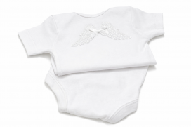 White Angel Baby One Piece